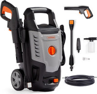 VonHaus 220 volt high pressure washer 1600w portable with accessories and attachments 130 bar pressure 220v 240 volts - 220 - Electronics
