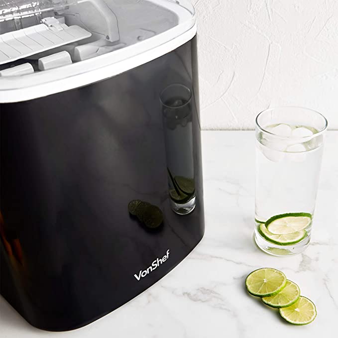 Vonhaus 220 volt Ice Maker 2000016 Countertop Ice Maker 220v 240 volt 50 hz - 220 - Electronics