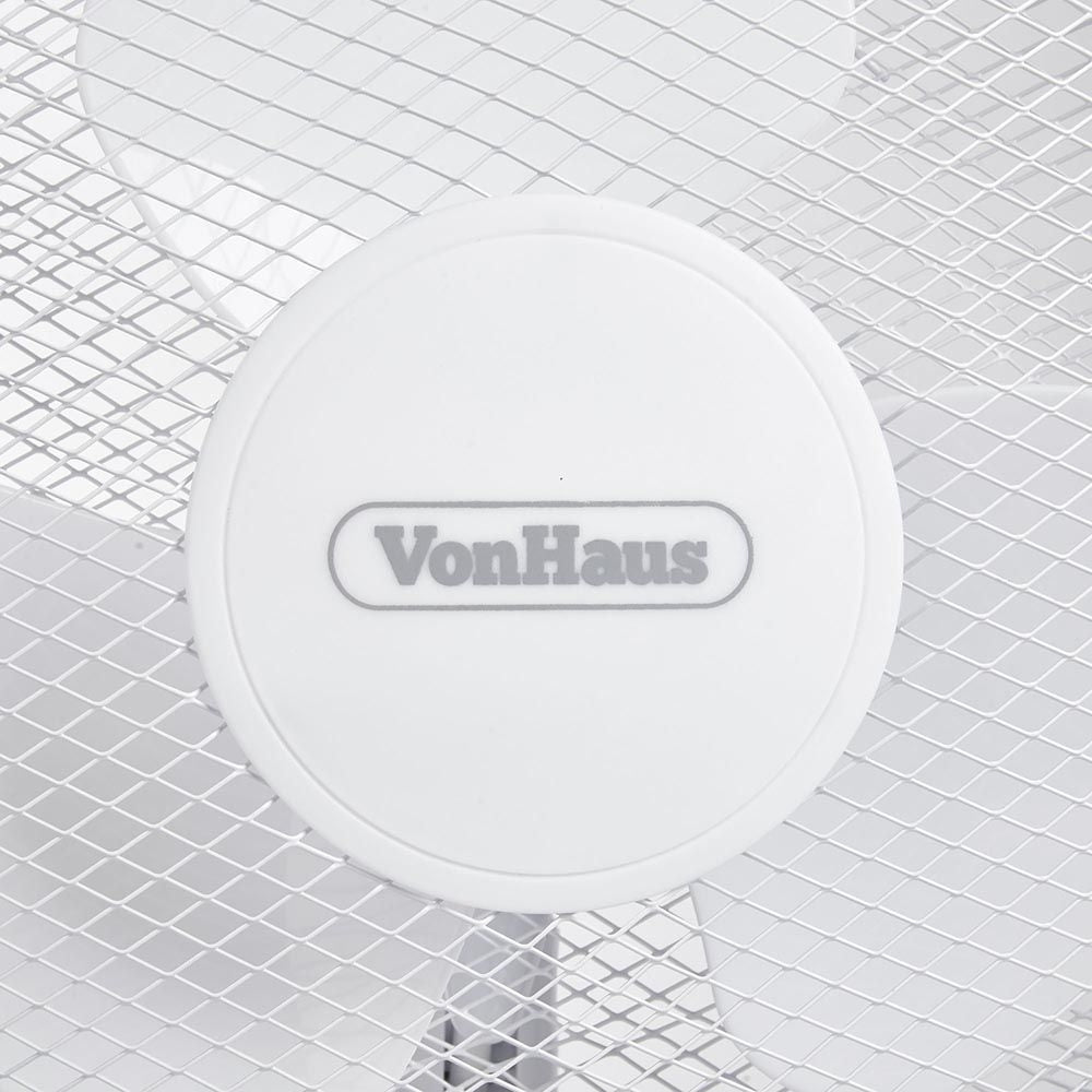 Vonhaus 220 volt Pedestal Fan Electric floor standing oscillating 3 speed 220v 240 volts 50 hz 2500018 - 220 - Electronics