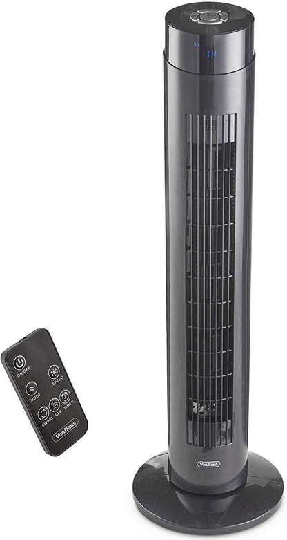 Vonhaus 220 volt Pedestal Fan Floor Standing Oscillating 3 Speed 220v 240 volts 50 hz 2500015 - 220 - Electronics