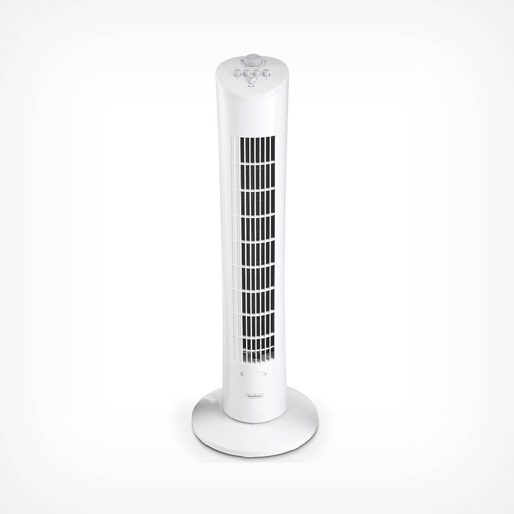 VonHaus 220 volt tower fan 31" White Tower Fan with Aroma Tray 2500014 220v 240 volts 50 hz - 220 - Electronics