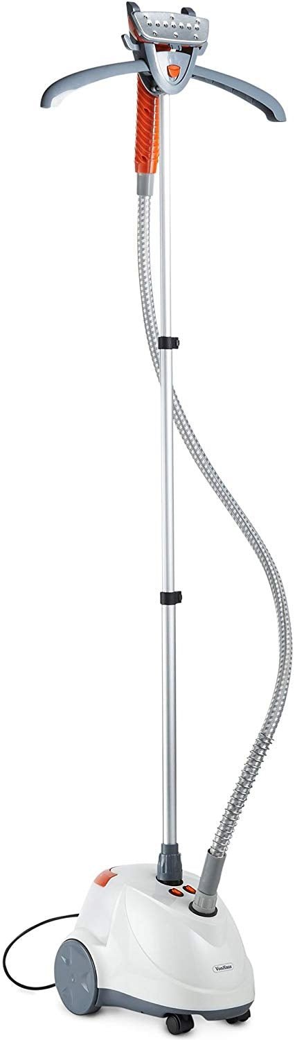Vonhaus 220 volt Upright Garment Steamer Iron Steam Machine 1600 watts with Clothes Hanger 07892 - 220 - Electronics