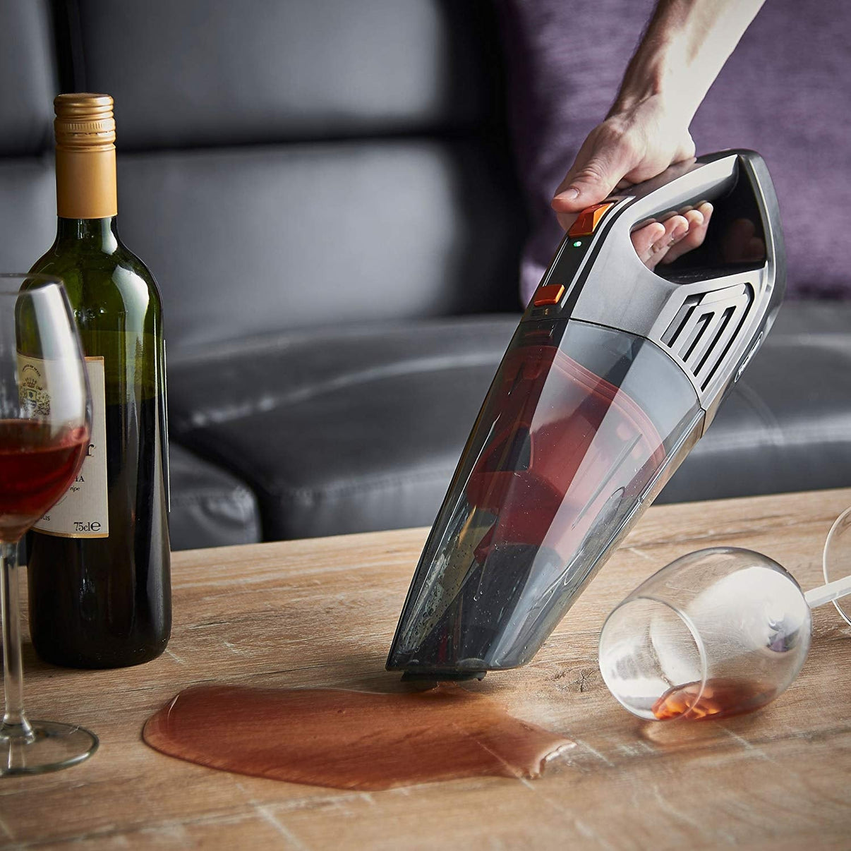 Vonhaus 220 volt Wet and Dry Hand Vacuum Dustbuster 07885 220v 240 volts 50 hz - 220 - Electronics