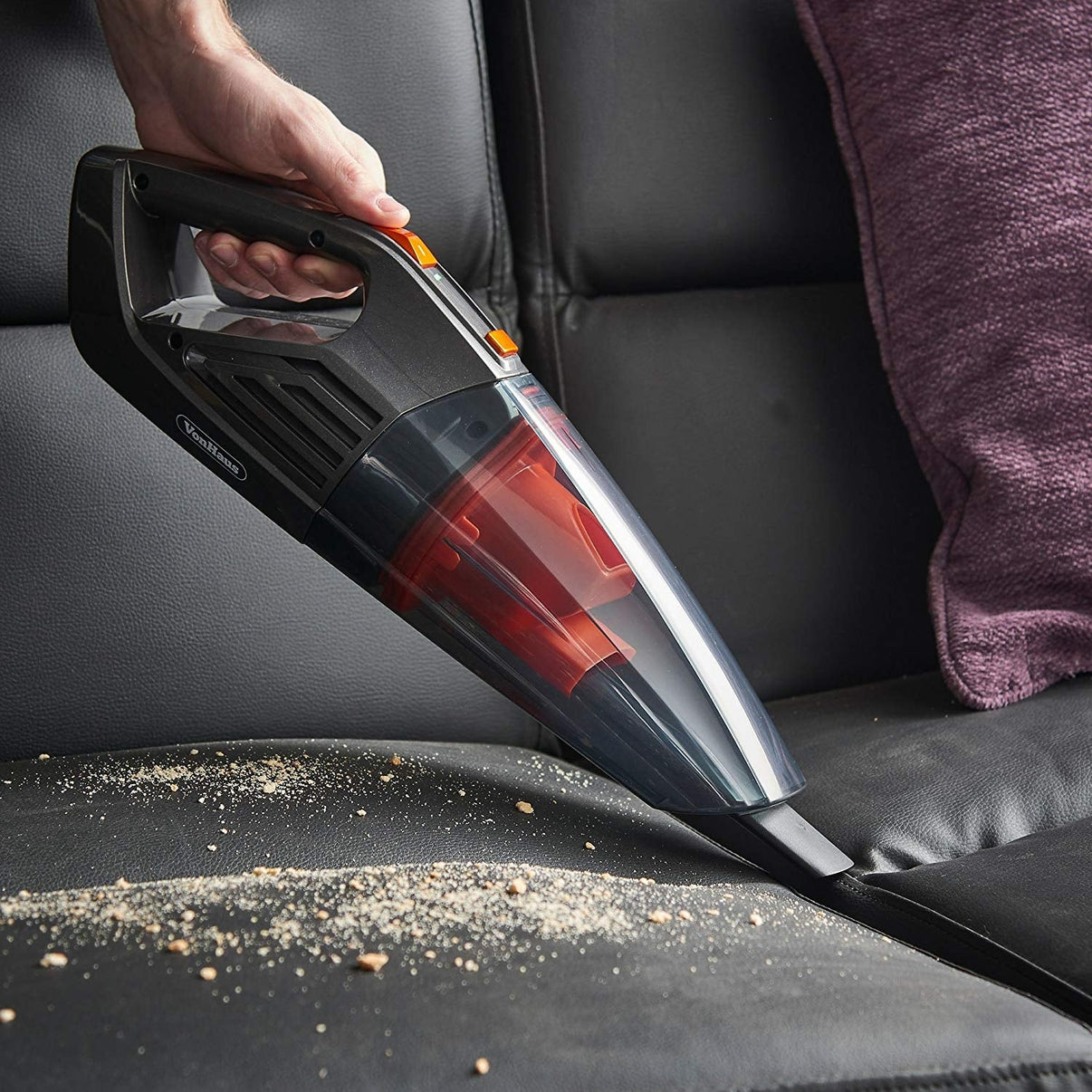 Vonhaus 220 volt Wet and Dry Hand Vacuum Dustbuster 07885 220v 240 volts 50 hz - 220 - Electronics