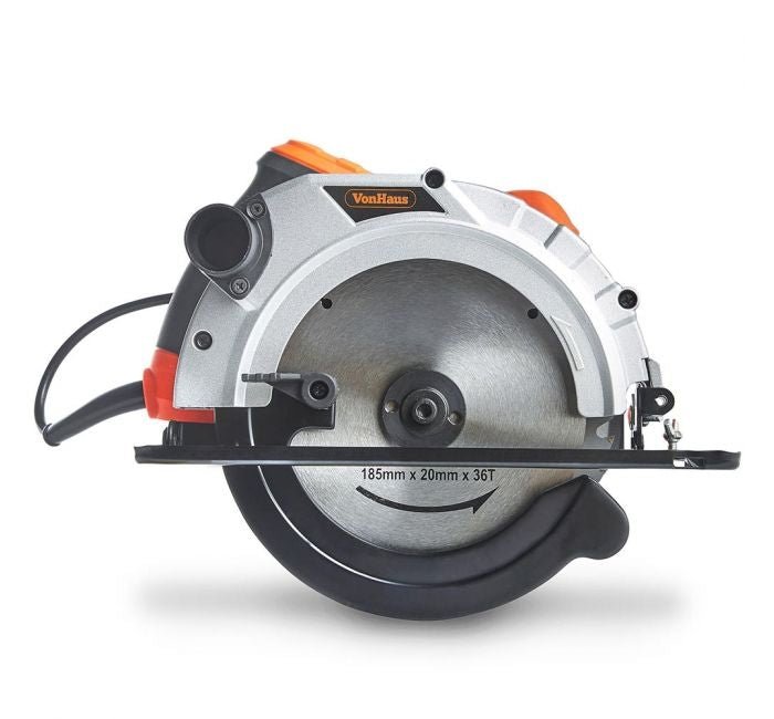 Vonhaus 220 volts circular saw 185mm 220v 240 volt circular saw 3515042 - 220 - Electronics