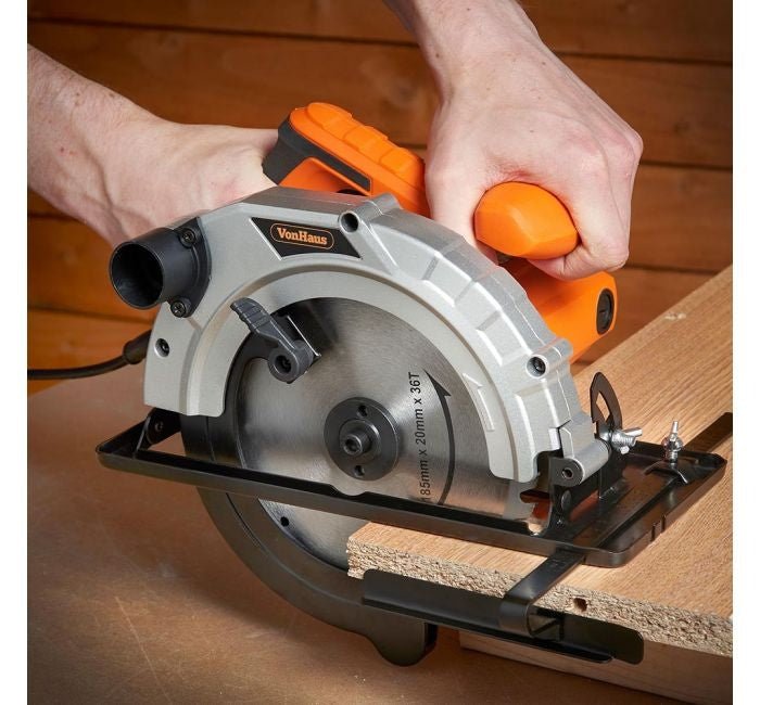 Vonhaus 220 volts circular saw 185mm 220v 240 volt circular saw 3515042 - 220 - Electronics