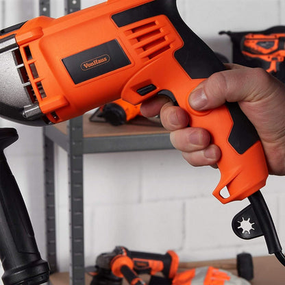 Vonhaus 220 volts impact Hammer Drill 220v 240 volts Stone Masonry Brick Metal & Wood - Electric - Variable Speed - 220 - Electronics