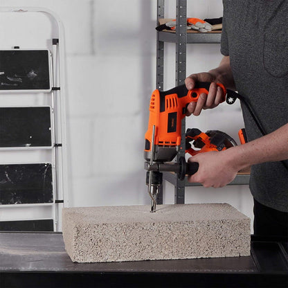 Vonhaus 220 volts impact Hammer Drill 220v 240 volts Stone Masonry Brick Metal & Wood - Electric - Variable Speed - 220 - Electronics