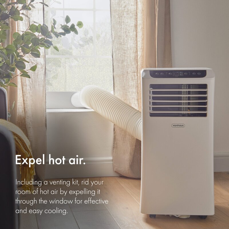 VonHaus 220 volts Portable AC Air Conditioner 9000 BTU Model 2500489 220v 240 volts - 220 - Electronics
