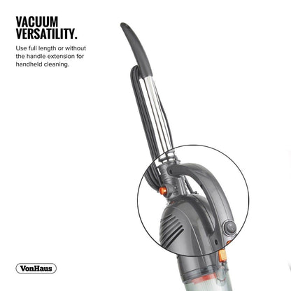 Vonhaus 3007796 Upright Stick & Handheld 2 - in - 1 Vacuum w/ HEPA | 800W - 220 volts - 220 - Electronics