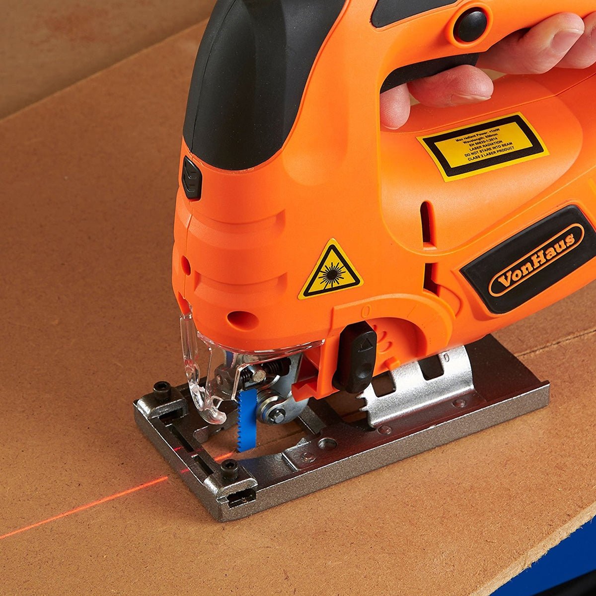VonHaus 800W Laser Guided Pendulum Electric Jigsaw for 220 Volts - 220 - Electronics