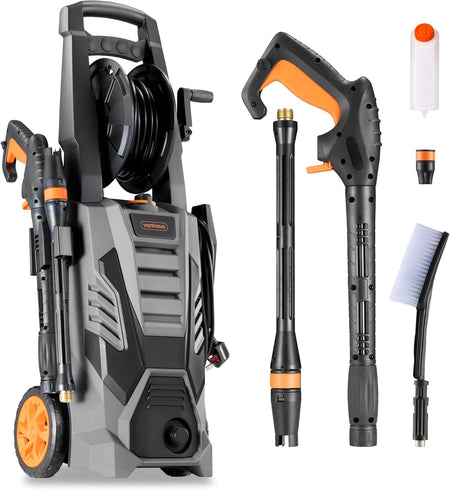 Vonhaus heavy duty 220 volt pressure washer 220v power washer 165 bar 2200 watts 3519013 - 220v volt electronics