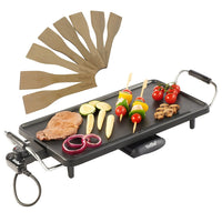 Vonshef 07030 Large Electric Teppanyaki Style Electric Grill/Griddle for 220 Volts - 220 - Electronics