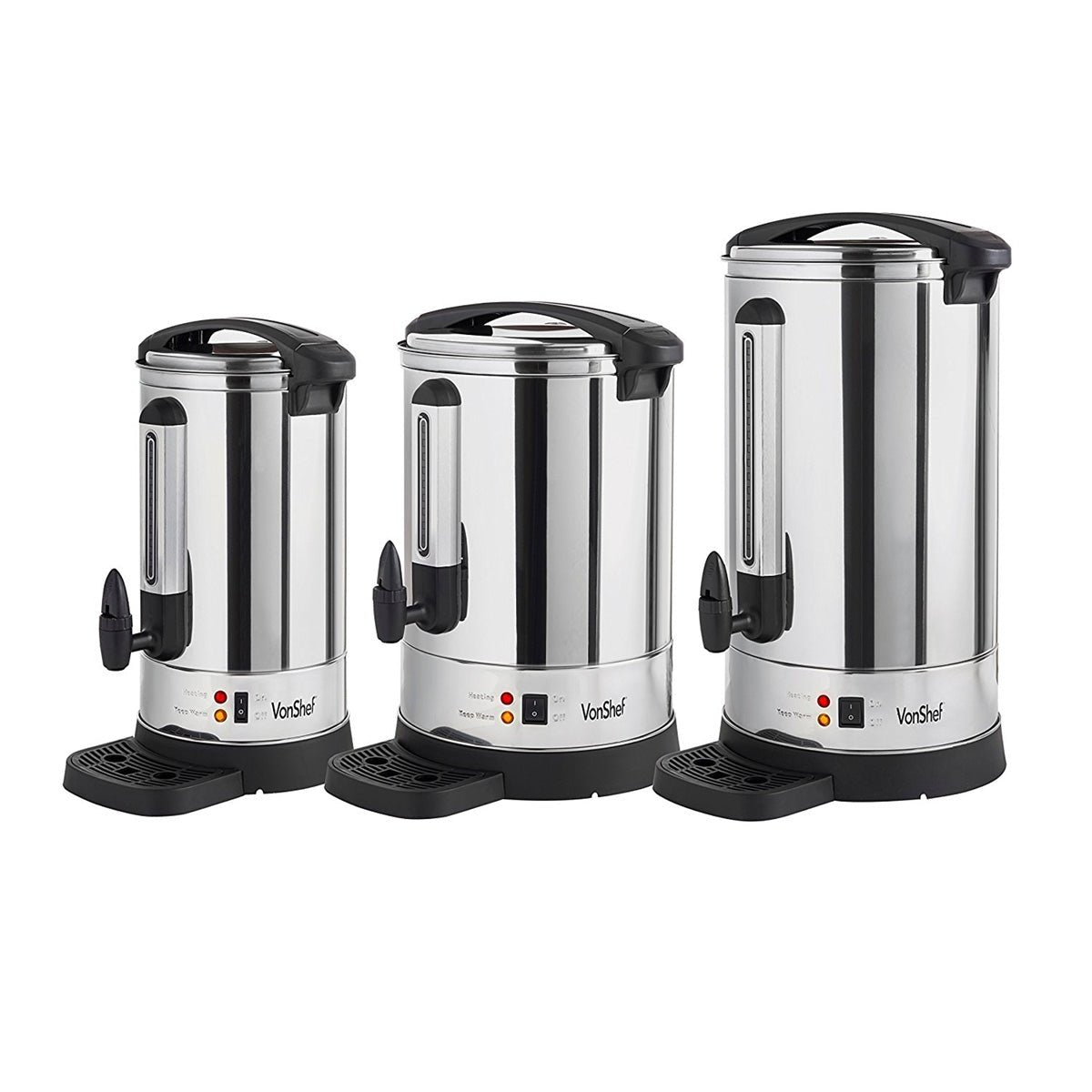 VonShef 07258 20 - Litre Electric Coffee and Tea Urn for 220/240 Volts - 220 - Electronics