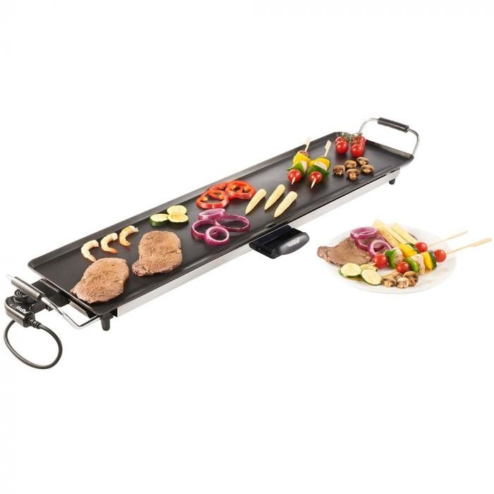 Vonshef 13062 XXL Large 220 volt Electric griddle Teppanyaki Style Electric Grill for 220v 240 Volts - 220 - Electronics