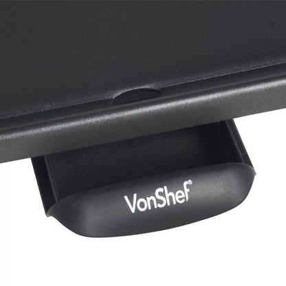 Vonshef 13062 XXL Large 220 volt Electric griddle Teppanyaki Style Electric Grill for 220v 240 Volts - 220 - Electronics