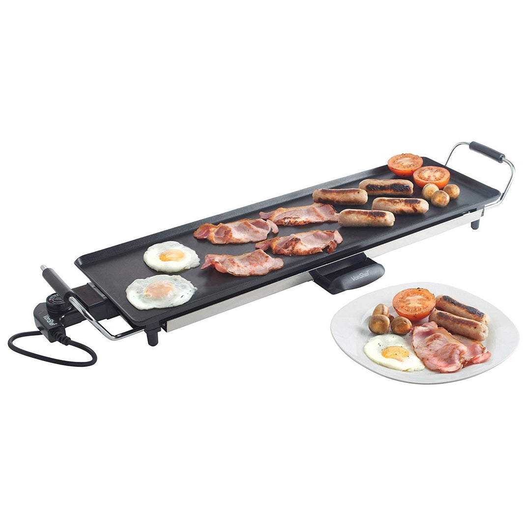 Vonshef 13063 X - Large Electric Teppanyaki Style Grill/Griddle for 220 Volts - 220 - Electronics
