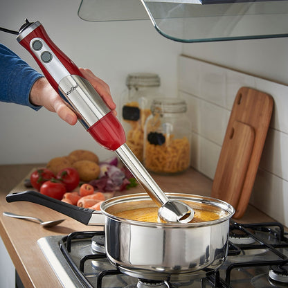 Vonshef 13141 3 - in - 1 Hand Blender for 220 Volts - Red - 220 - Electronics