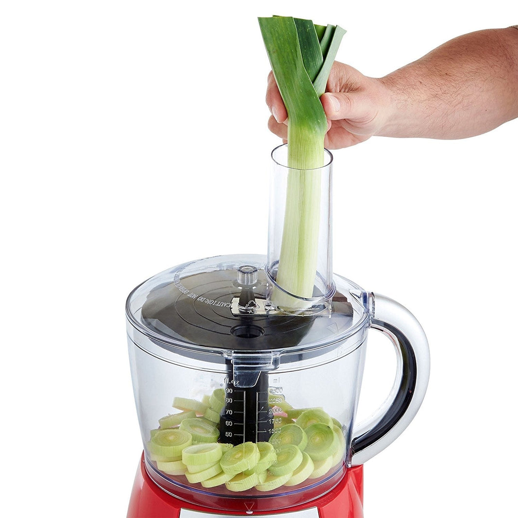 Vonshef 13142 Red 10 - Speed 700 Watt Food Processor for 220 Volts - 220 - Electronics