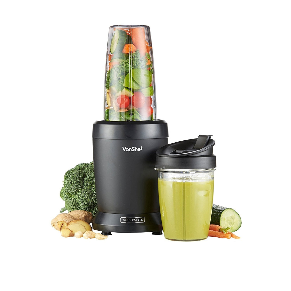 Vonshef 13283 UltraBlend 1000 Watt Personal Blender for 220 Volts - 220 - Electronics