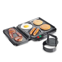 Vonshef 220 Volt 1100W Grill & Griddle 220v 240Volts 2000052 - 220 - Electronics