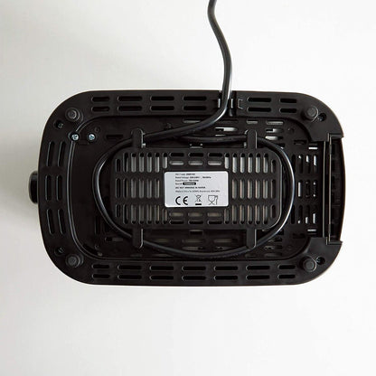 VonShef 220 volt 2 Slice Black Toaster 2000133 220v 240 volts 50 hz - 220 - Electronics