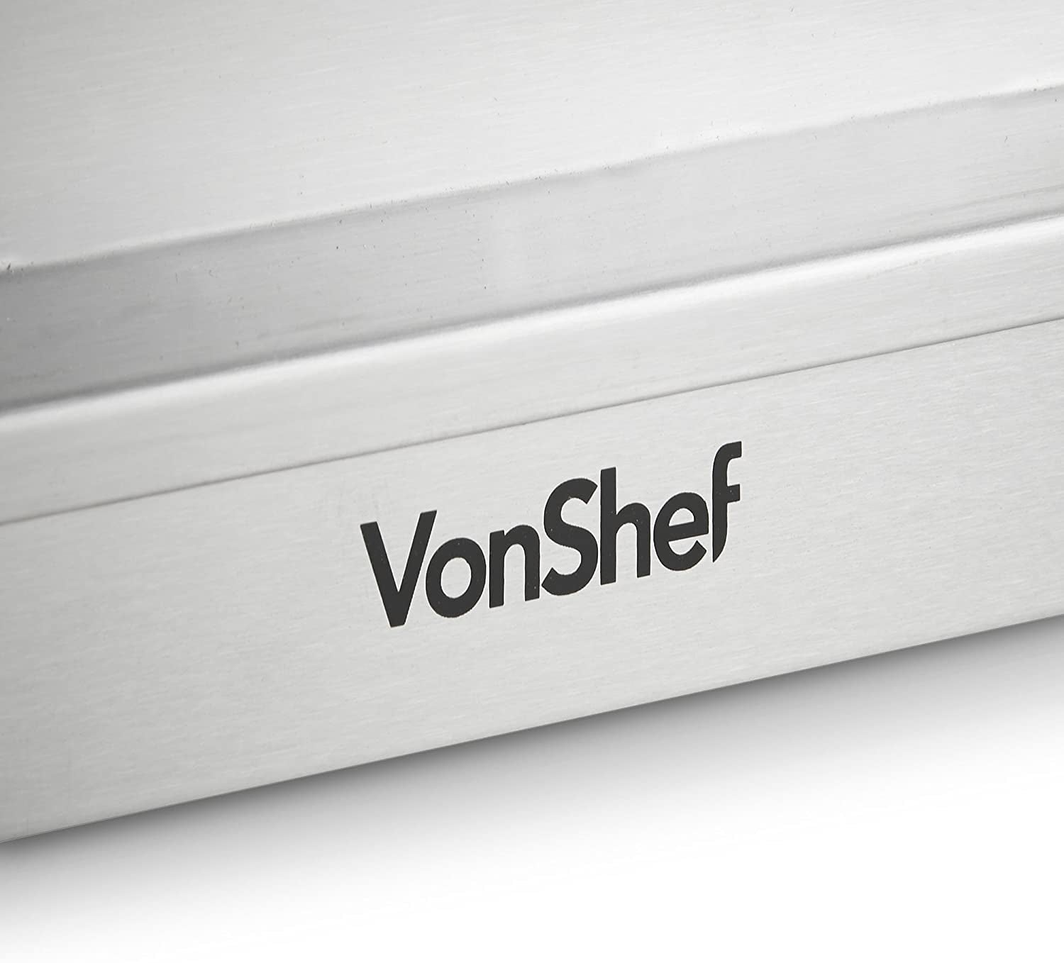 Vonshef 220 volt 3 pan buffet server warming pan buffet electric chafing dish 2013321 220v 240 volts - 220 - Electronics