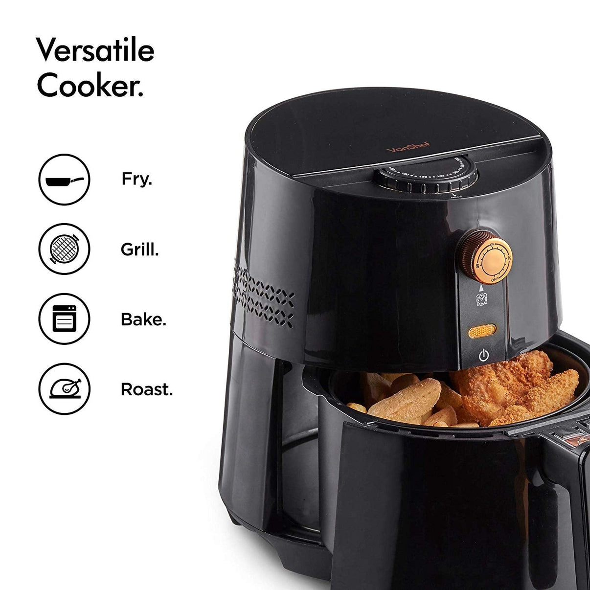 Vonshef 220 Volt Air Fryer 3.5L 220v 240 volts 2000011 - 220 - Electronics