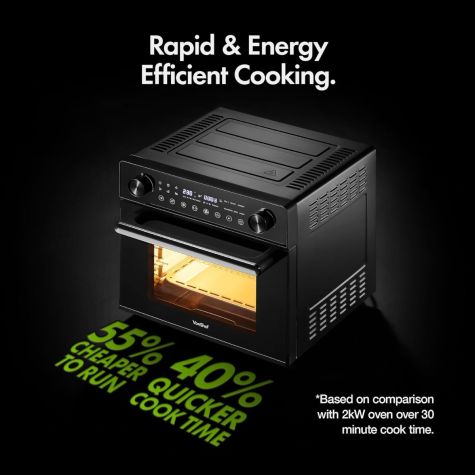 Vonshef 220 volt air fryer oven 18 Liter Convection oven rotisserie 14 - in - 1 Airfryer toaster bake model 2501014 Air Fryer oven 220v 240 volts - 220 - Electronics