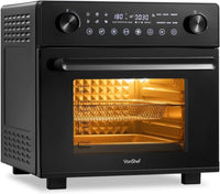 Vonshef 220 volt air fryer oven 18 Liter Convection oven rotisserie 14 - in - 1 Airfryer toaster bake model 2501014 Air Fryer oven 220v 240 volts - 220 - Electronics