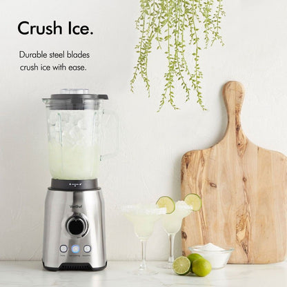 VonShef 220 volt Blender and Grinder 1000 Watts Glass Jar 2000087 220v 240 volts 50 hz - 220 - Electronics