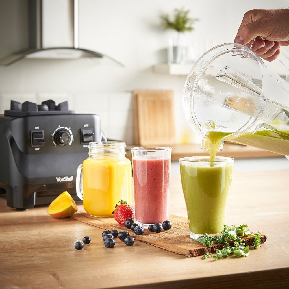 Vonshef 220 Volt Blender Professional 1500W 13315 like Vitamix 220v 240 volts - 220 - Electronics