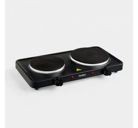 Vonshef 220 volt Double Hot Plate Electric burner 2000118 220v 240 volts - 220 - Electronics