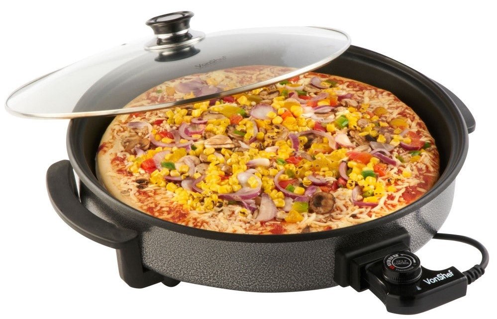 Vonshef 220 Volt Electric Pot Grill Hot - Plate Skillet 220v 240 Volts 07031 - 220 - Electronics