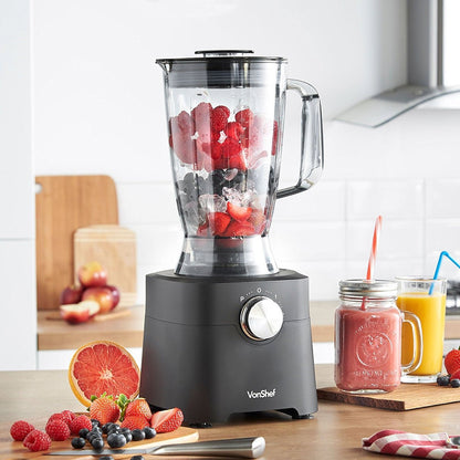 Vonshef 220 volt Food Processor blender 750W Multi - Mixer for 220v 240 volts 2000112 - 220 - Electronics