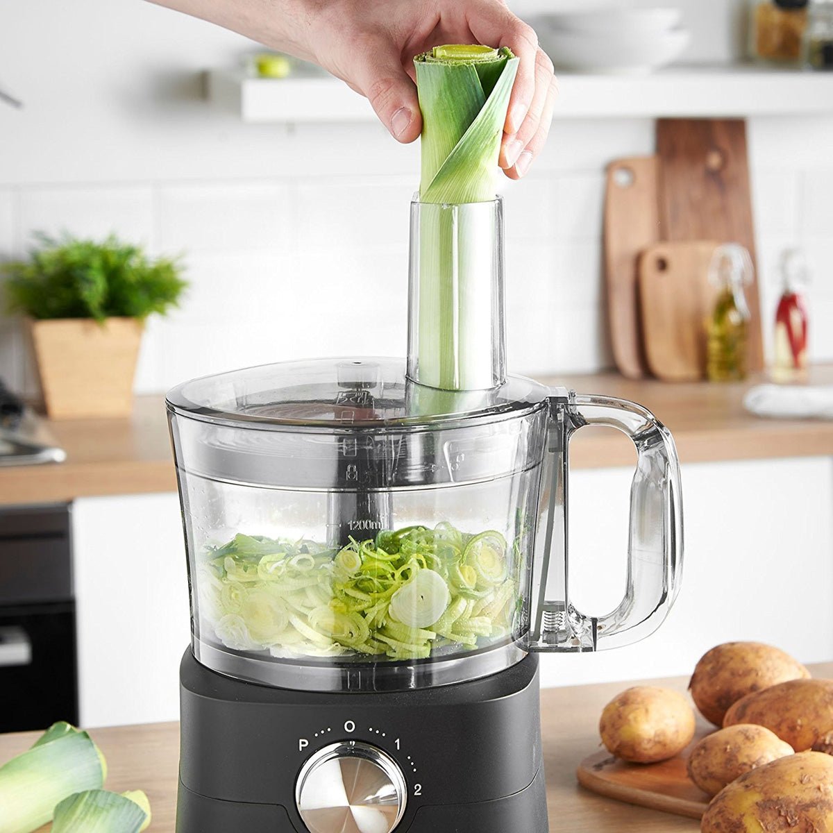 Vonshef 220 volt Food Processor blender 750W Multi - Mixer for 220v 240 volts 2000112 - 220 - Electronics