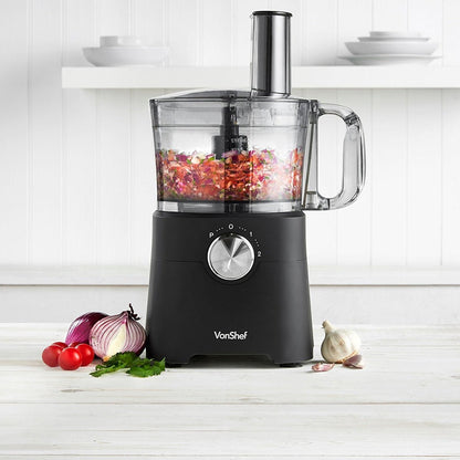 Vonshef 220 volt Food Processor blender 750W Multi - Mixer for 220v 240 volts 2000112 - 220 - Electronics