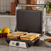VonShef 220 volt Grill and Pannini Maker 4 Slice 1000 Watts 2000159 220v 240 volts 50 hz - 220 - Electronics