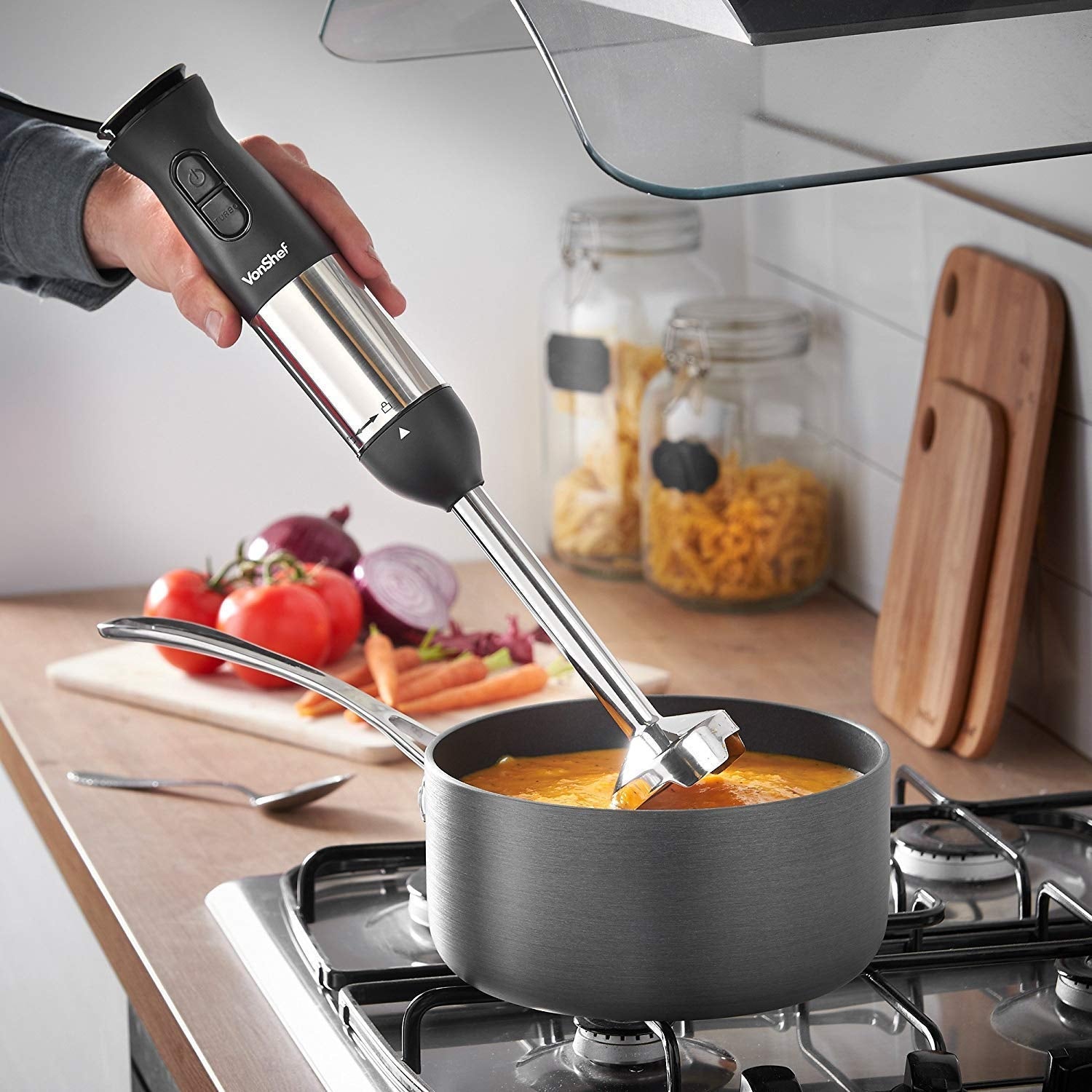 Vonshef 220 volt hand blender 50314 220v 240 volts Powerful watts - 220 - Electronics