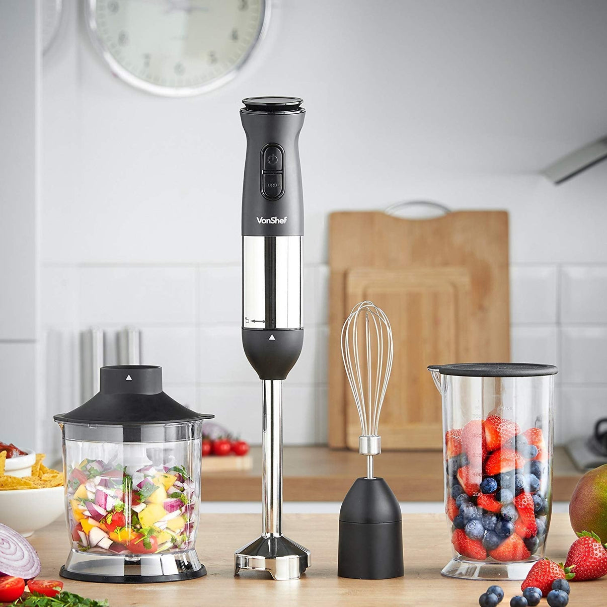 Vonshef 220 volt hand blender 50314 220v 240 volts Powerful watts - 220 - Electronics
