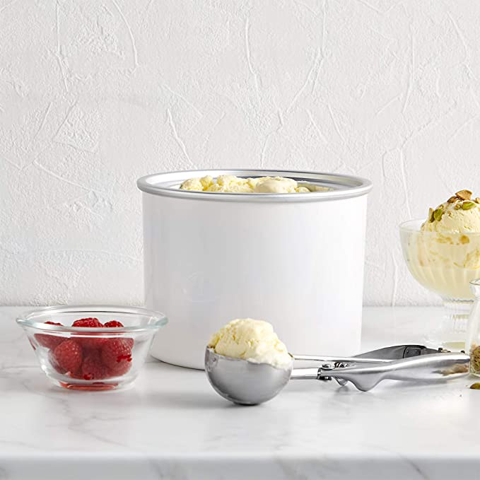 Vonshef 220 volt Ice Cream Maker 2000021 Stainless Steel 2 Liter Ice Cream Maker 220v 240 volts 50 hz - 220 - Electronics