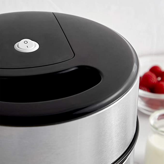 Vonshef 220 volt Ice Cream Maker 2000021 Stainless Steel 2 Liter Ice Cream Maker 220v 240 volts 50 hz - 220 - Electronics