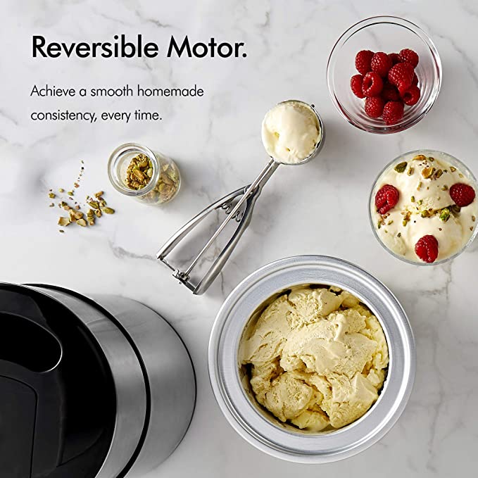 Vonshef 220 volt Ice Cream Maker 2000021 Stainless Steel 2 Liter Ice Cream Maker 220v 240 volts 50 hz - 220 - Electronics