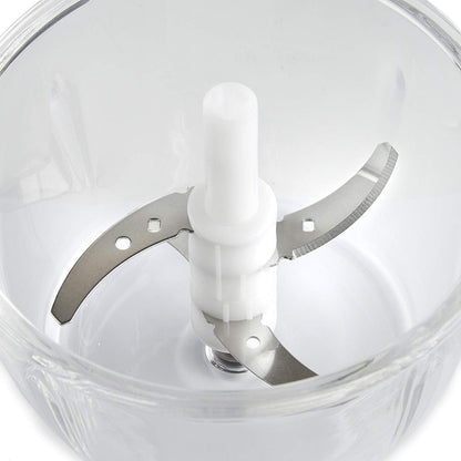 Vonshef 220 volt Mini Food processor Chopper 200W With 1L Glass Bowl 220 - 240Volts 13313 - 220 - Electronics