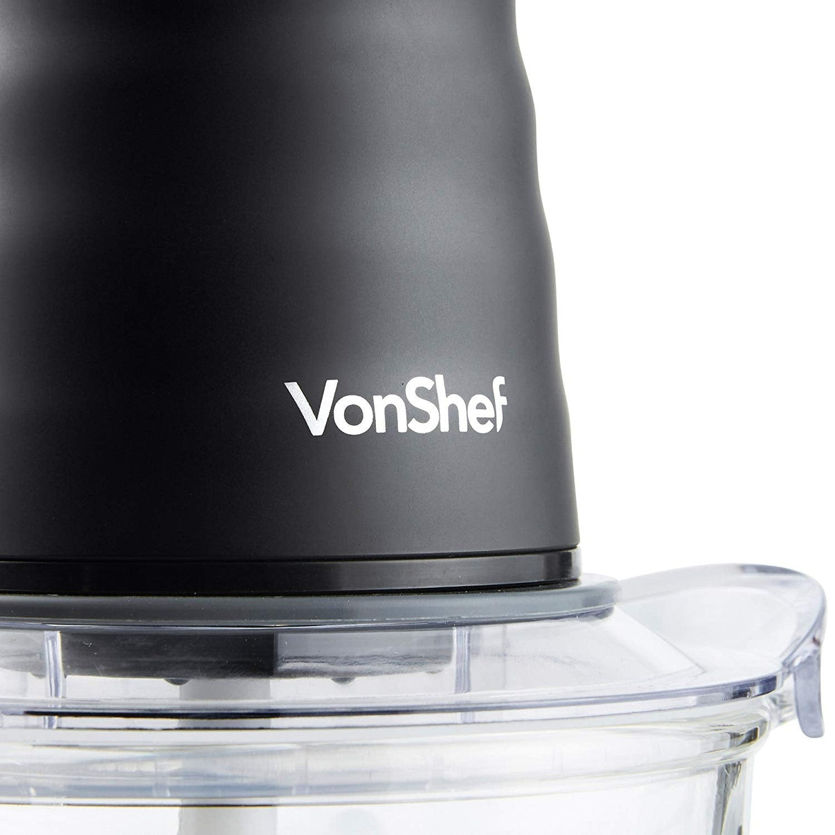 Vonshef 220 volt Mini Food processor Chopper 200W With 1L Glass Bowl 220 - 240Volts 13313 - 220 - Electronics