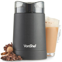 Vonshef 220 Volt Powerful Coffee and Spice Grinder 13297 220v 240 Volts 50 60 Hz - 220 - Electronics