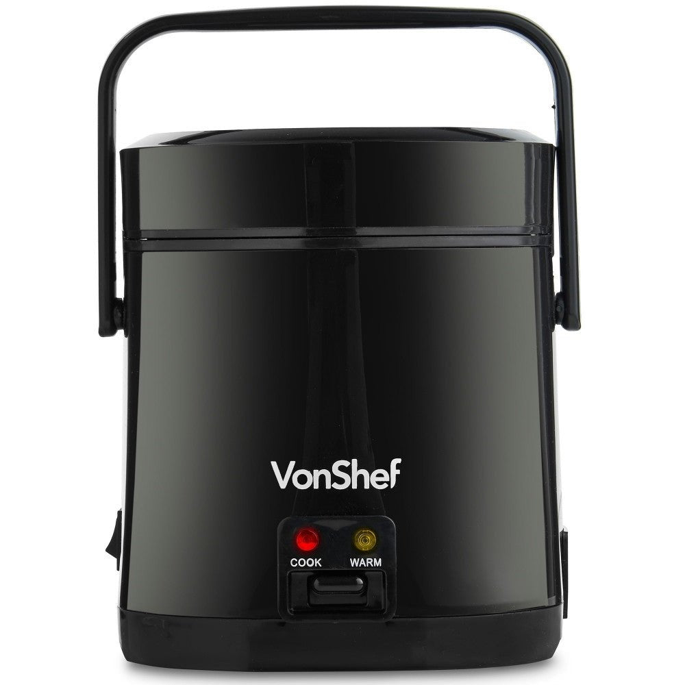 Vonshef 220 Volt Small Personal Rice Cooker Steamer 13342 220v 240 Volts - 220 - Electronics