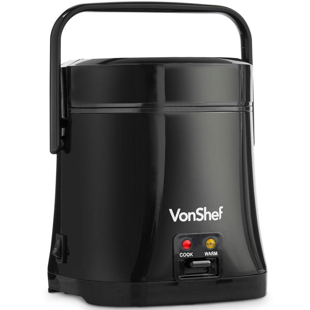 Vonshef 220 Volt Small Personal Rice Cooker Steamer 13342 220v 240 Volts - 220 - Electronics