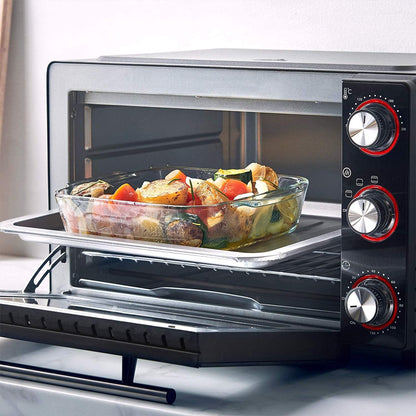 Vonshef 220 volt Toaster oven 28L mini oven grill bake roast 220v 240 volts 50 hz model 2000004 - 220 - Electronics