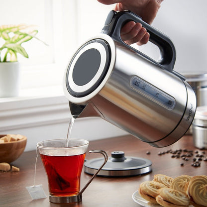 Vonshef 220 Volts 1.7 Liter Variable Temperature Kettle 13348 220v 240 volts - 220 - Electronics